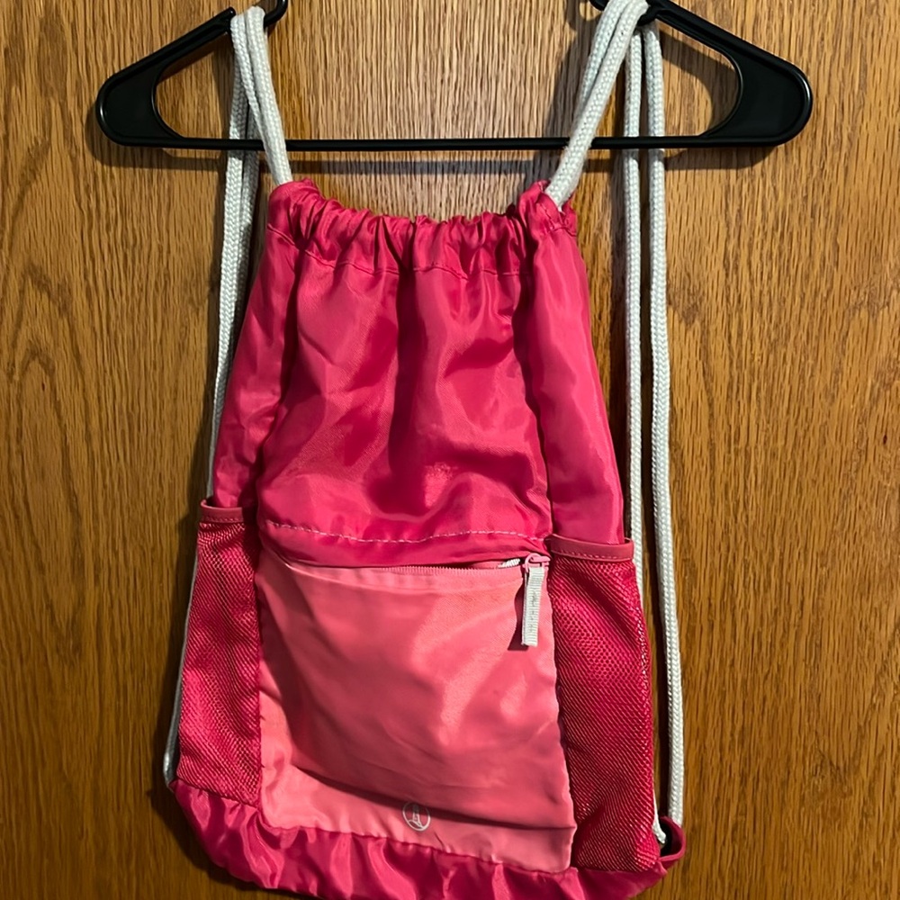Lands end cinch bag